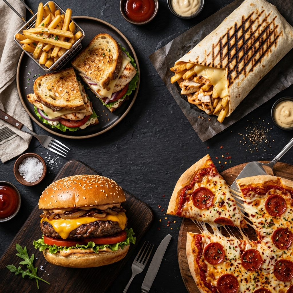 Snacks & Pizzas